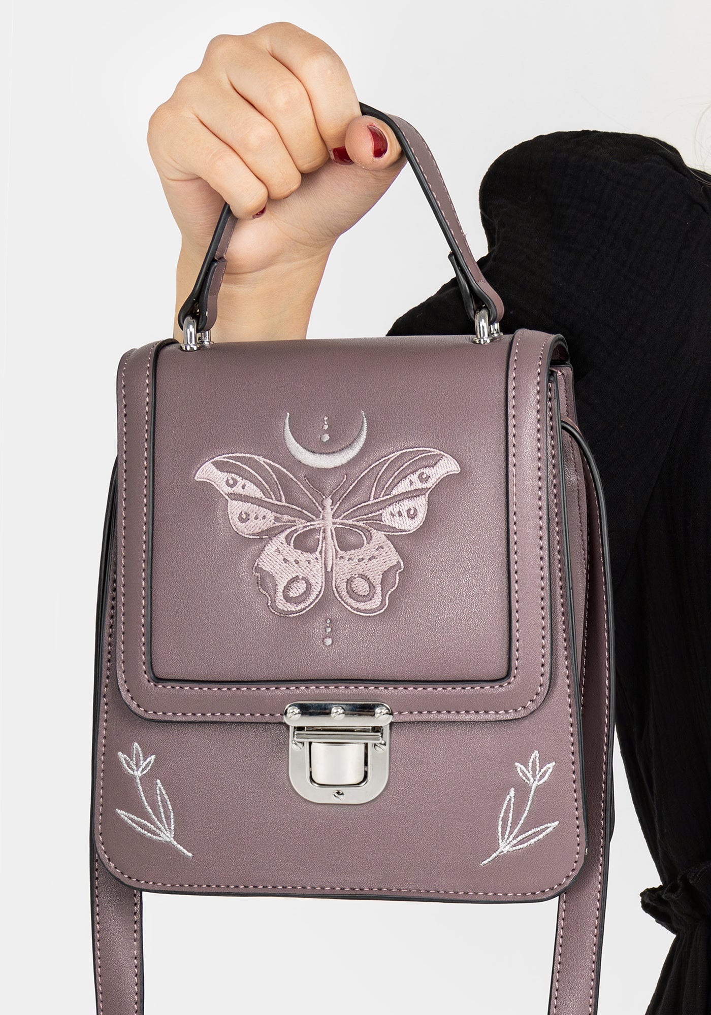 Cocoon Butterfly Crossbody Mini Satchel Bag – Disturbia