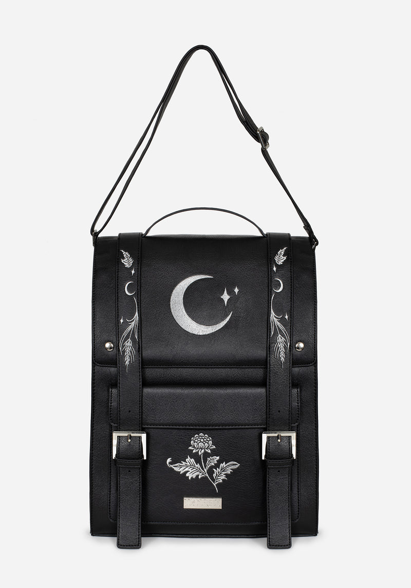 disturbia leather backpack Aradia Embroidered Satchel Bag