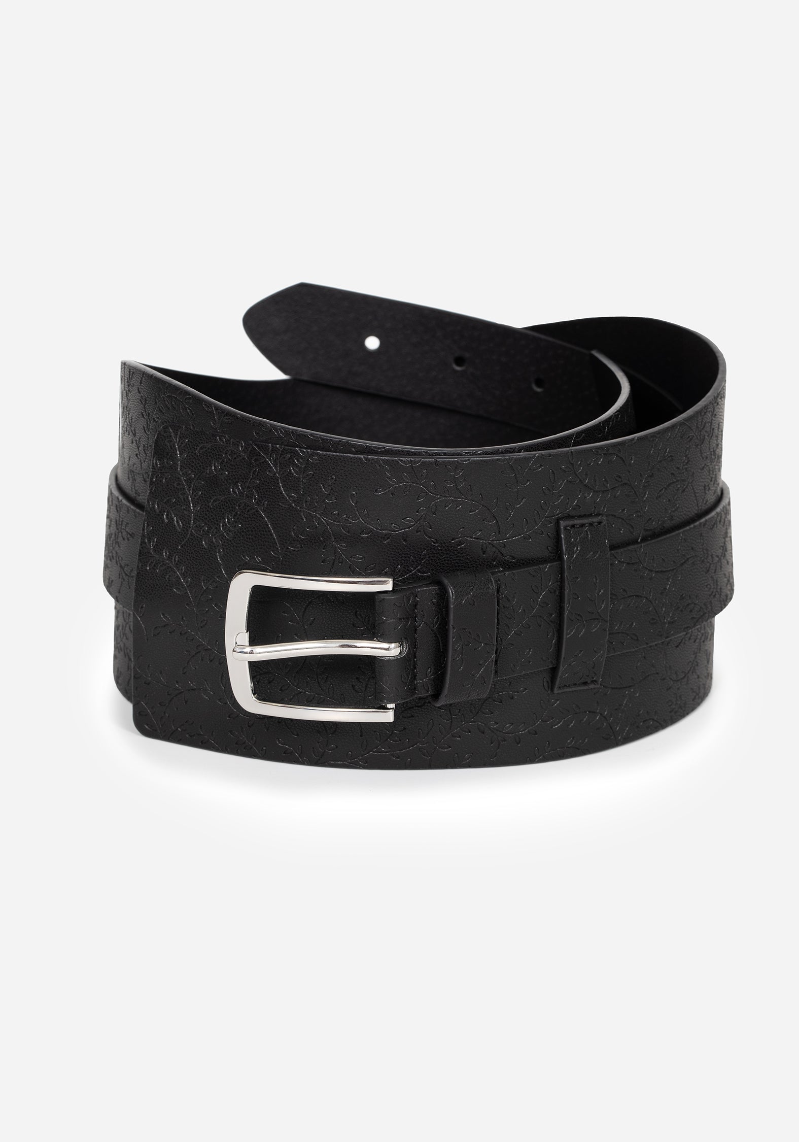 Bathory Floral Embossed Waist Belt | Disturbia - Shop Women's