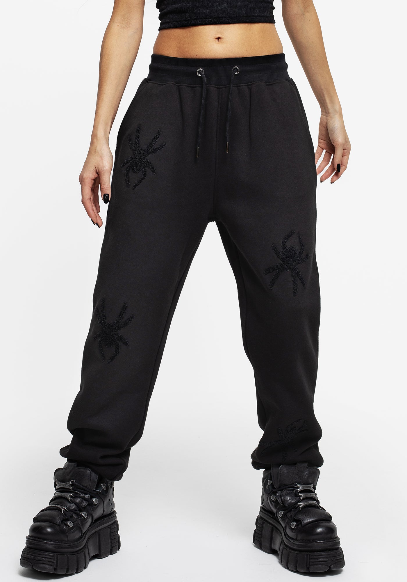 Huntsman Spider Tapered Sweatpants | Disturbia - Shop Women's