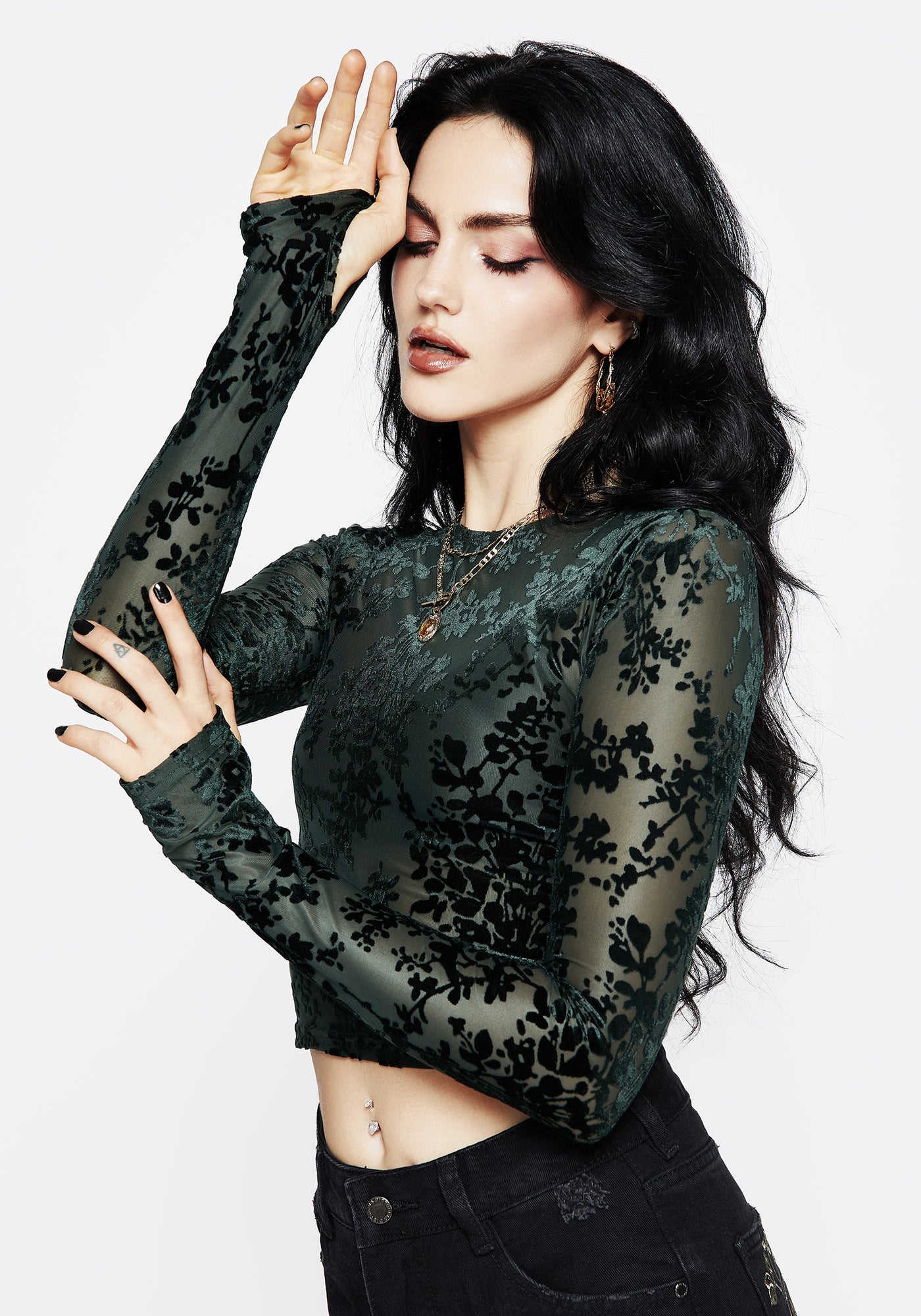 AW24M672AVALONFLORALFLOCKEDVEL