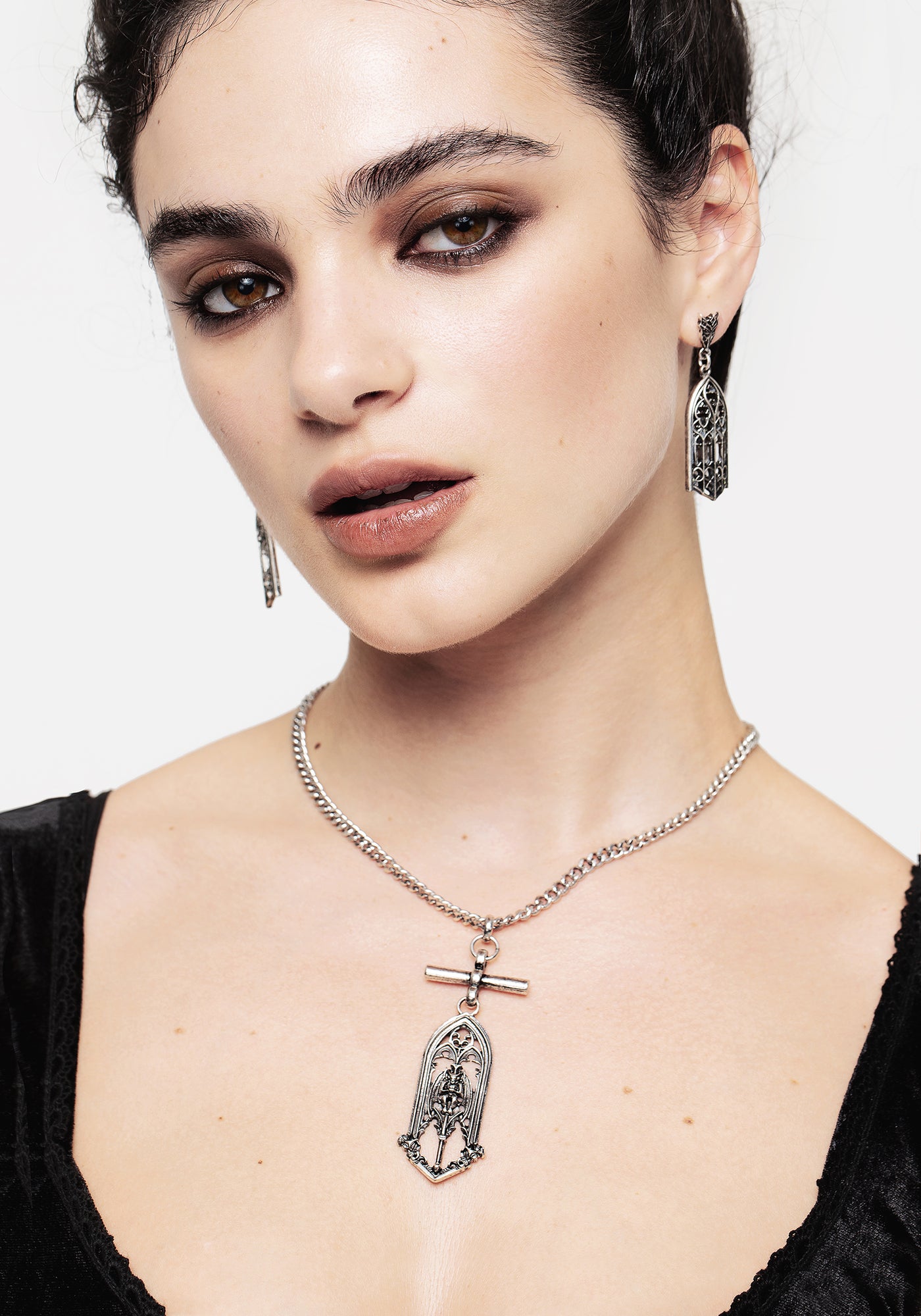 Gargoyle Gothic Pendant Necklace Disturbia Shop Women's Gothic