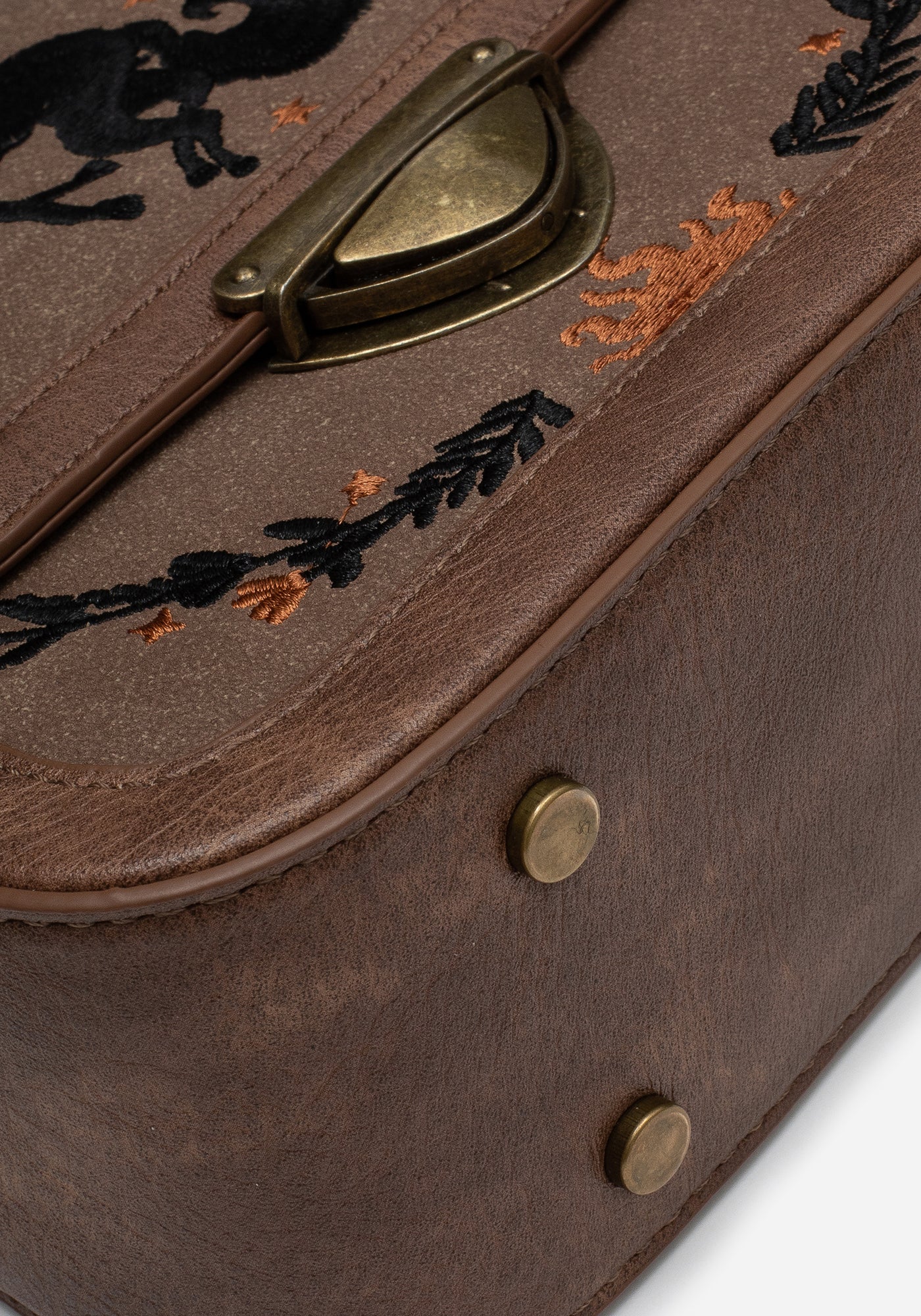 Foxfire Embroidered Crossbody Mini Satchel Bag | Disturbia - Shop