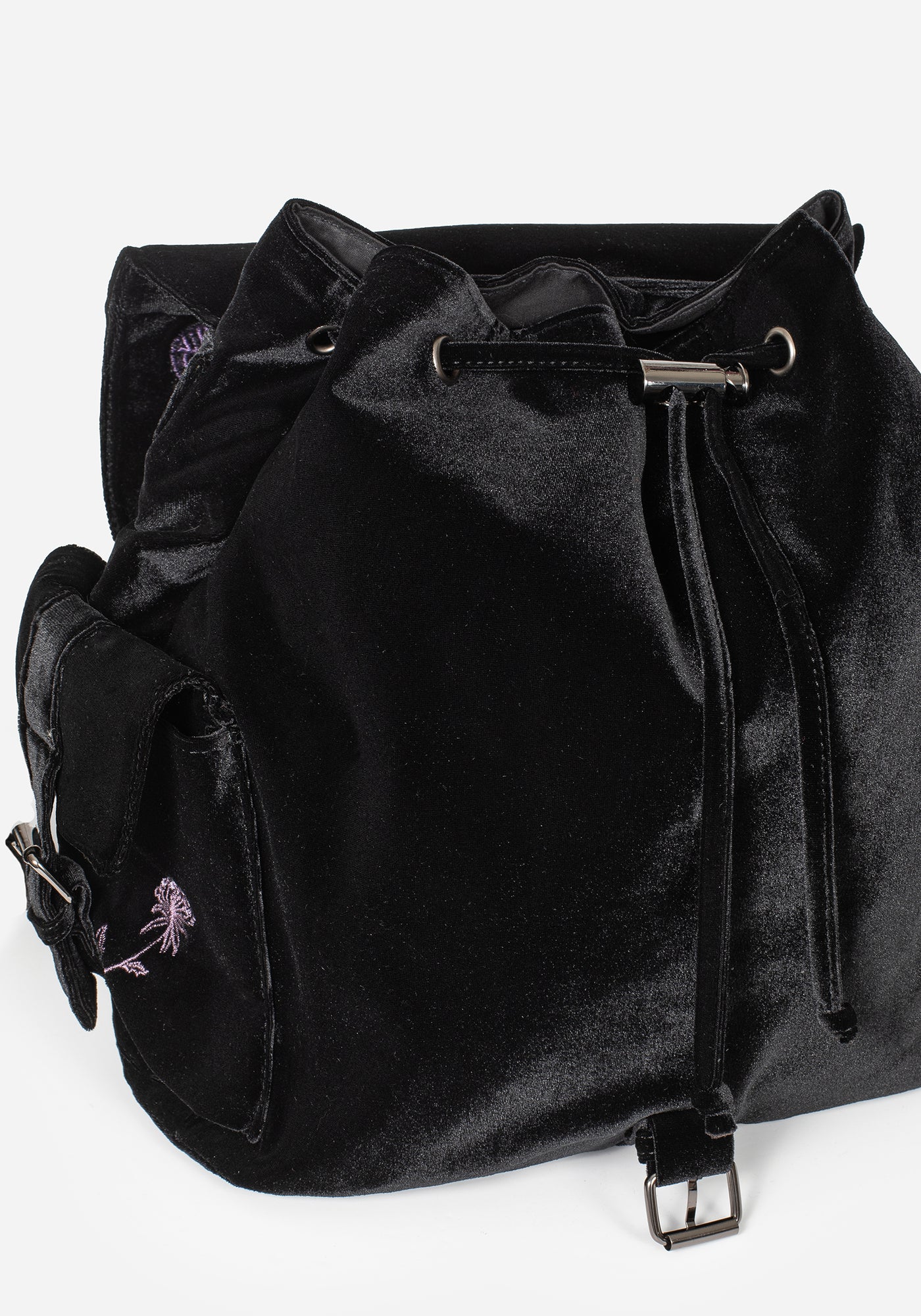 Atropos Moth Embroidered Satchel Backpack | Disturbia - Shop Atropos Moth Embroidered Satchel Backpack | Disturbia - Shop