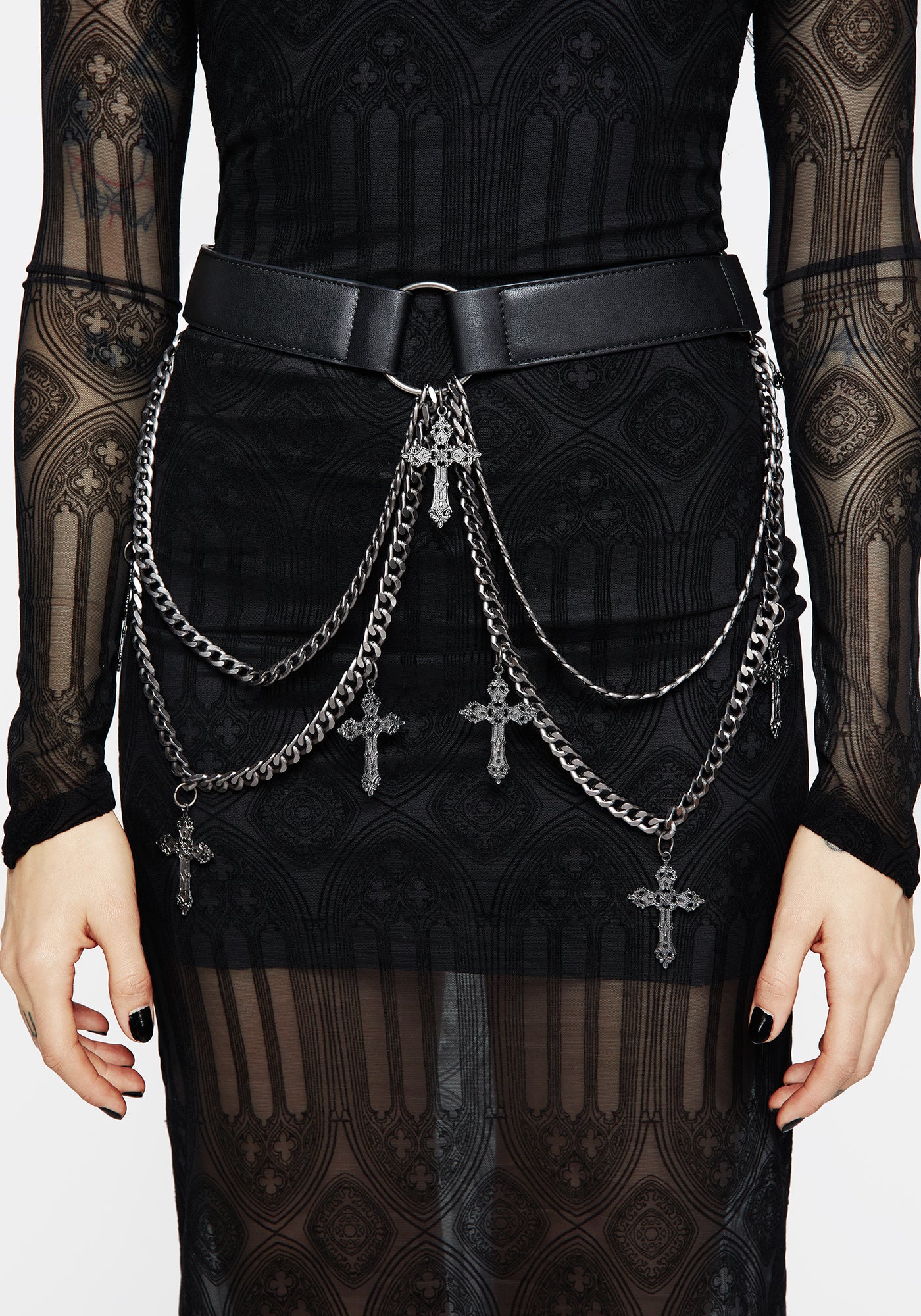 Trouble Chain Belt Disturbia Shop Women's Gothic, Alternative