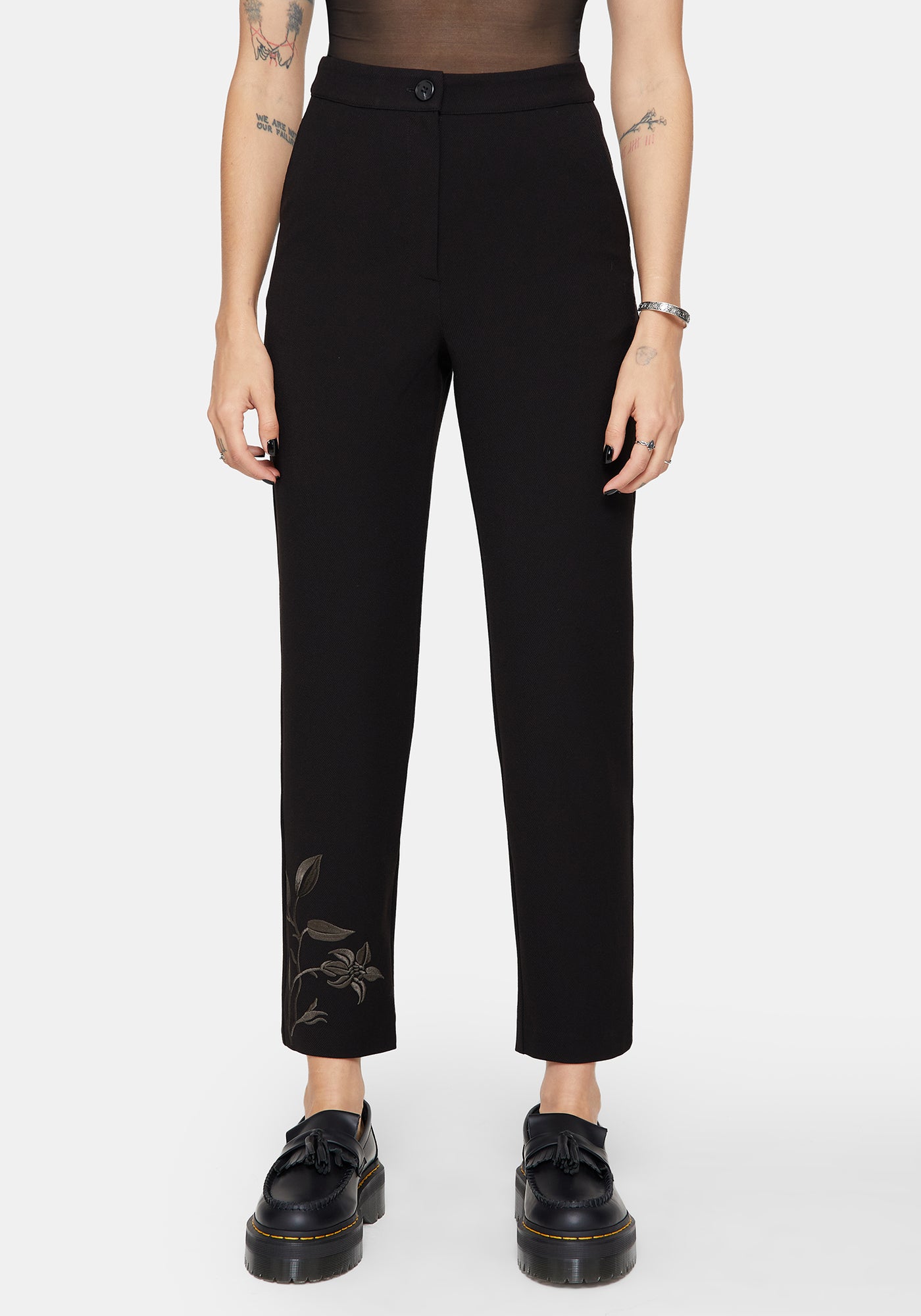 Maira Ivy Slim Trousers – Disturbia
