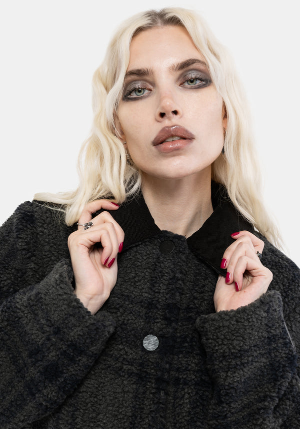 Alina Borg Checked Shacket