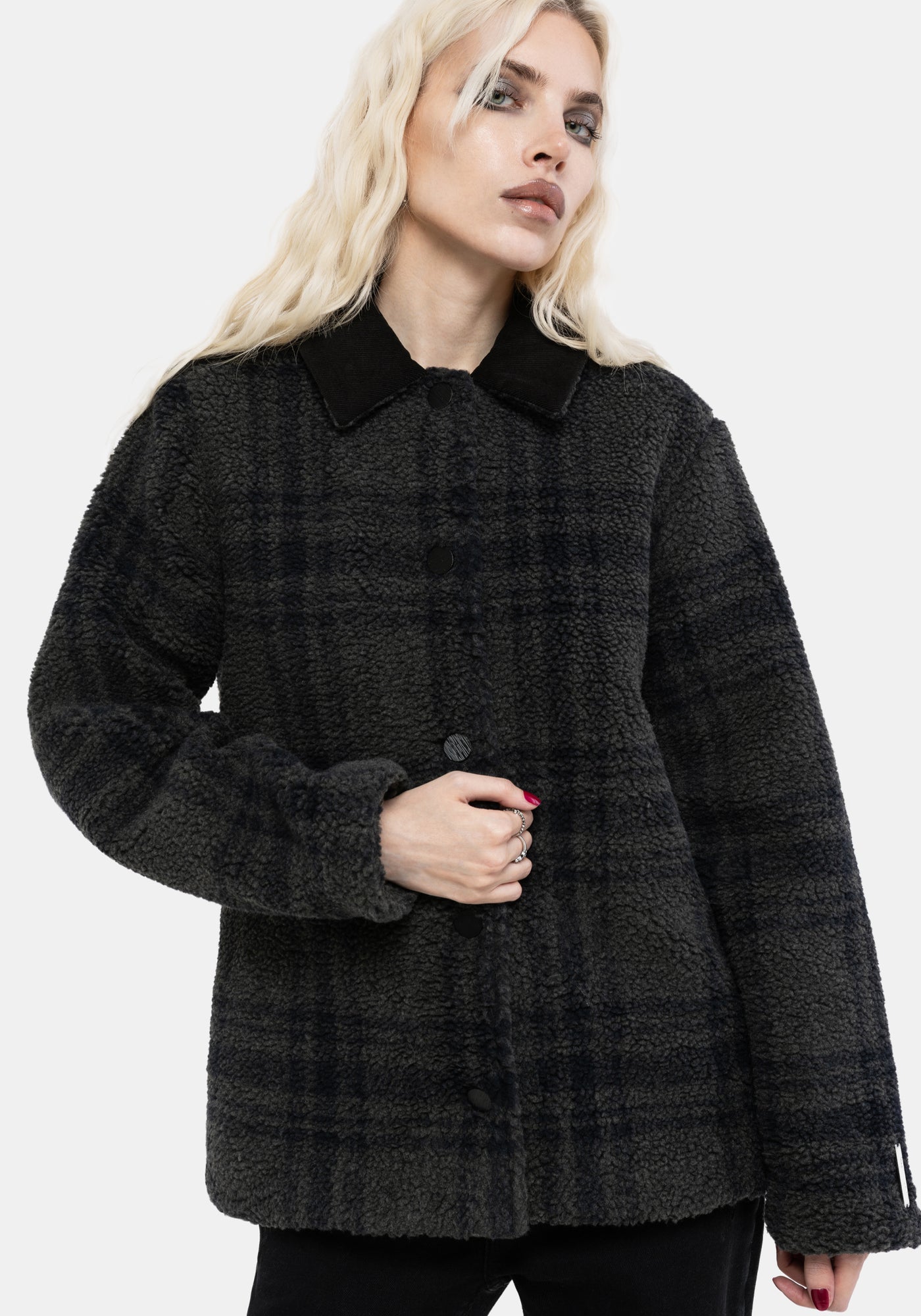 Alina Borg Checked Shacket – Disturbia