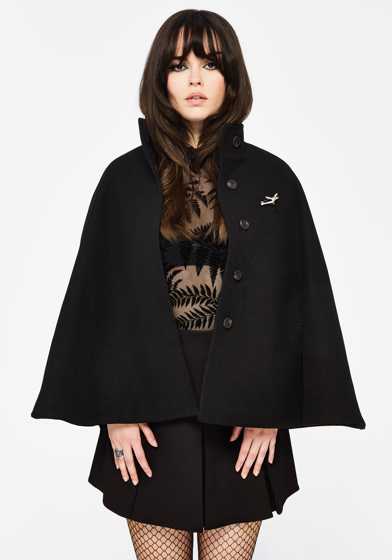 Althea Pin Detail Cape