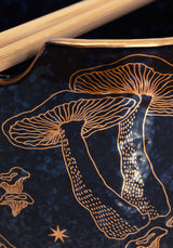 Faefire Foiled Mushroom Print Ramen Bowl