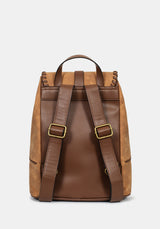 Moonlit Moon Embroidered Backpack