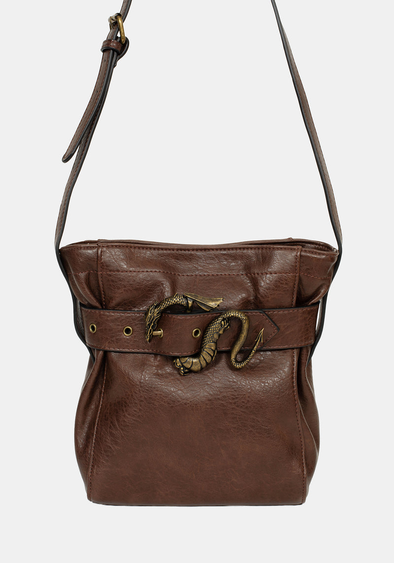 Tanith Dragon Buckle Bag