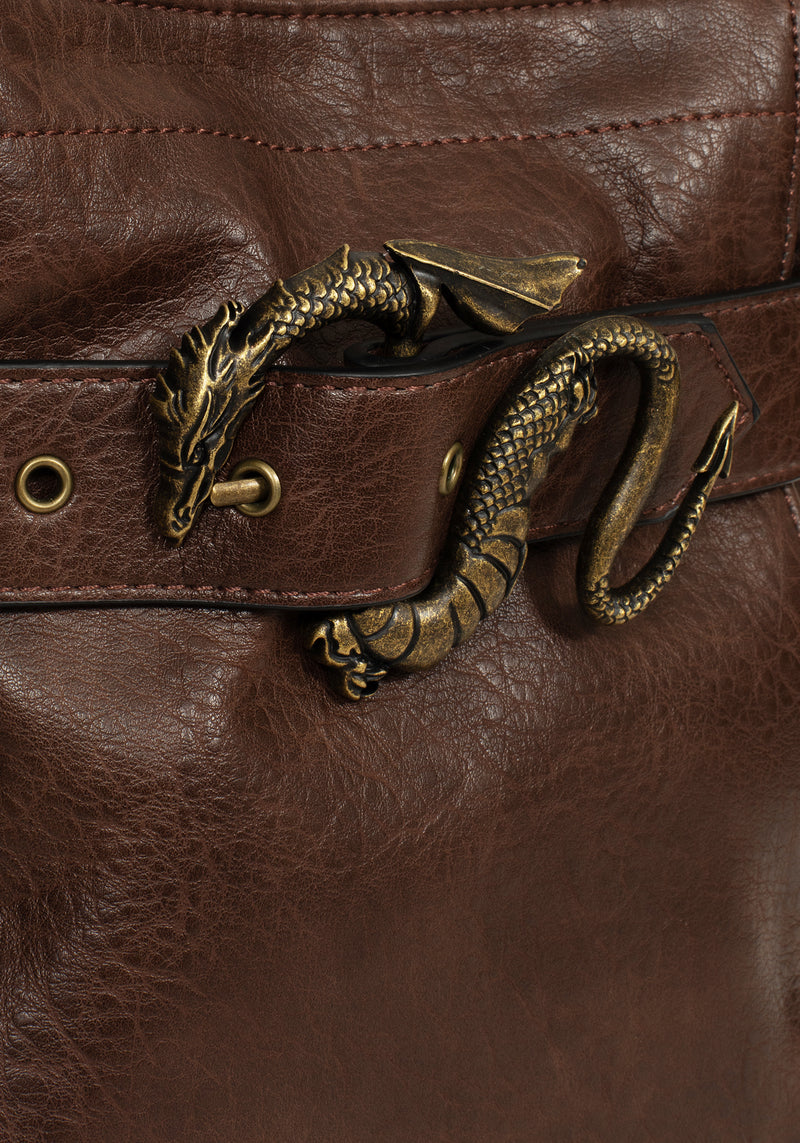 Tanith Dragon Buckle Bag