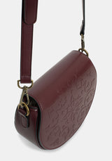 Nyelle Witches Knot Debossed Circle Bag