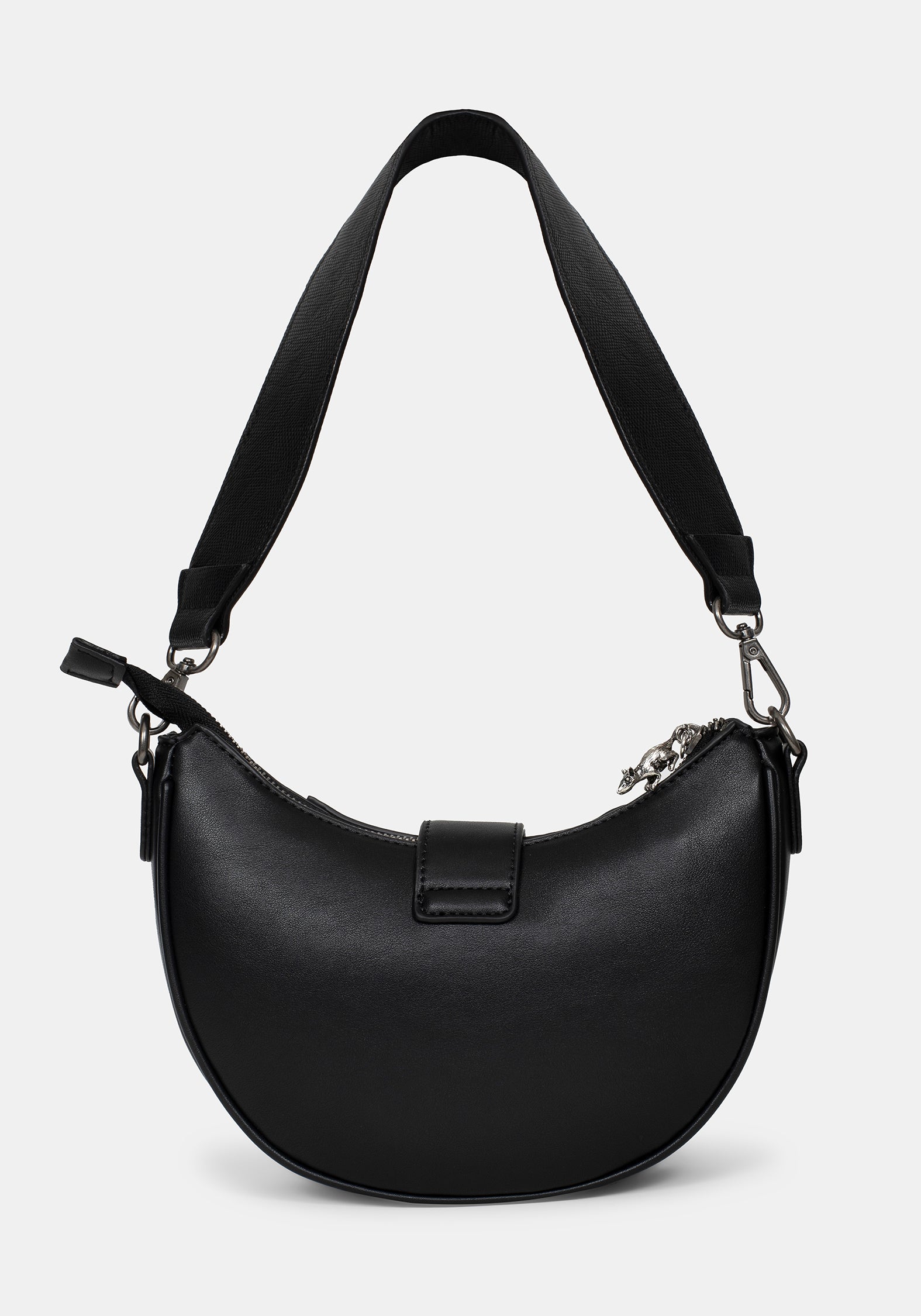 Colette Rat Zip Triangle Hardware Shoulder Bag – Disturbia