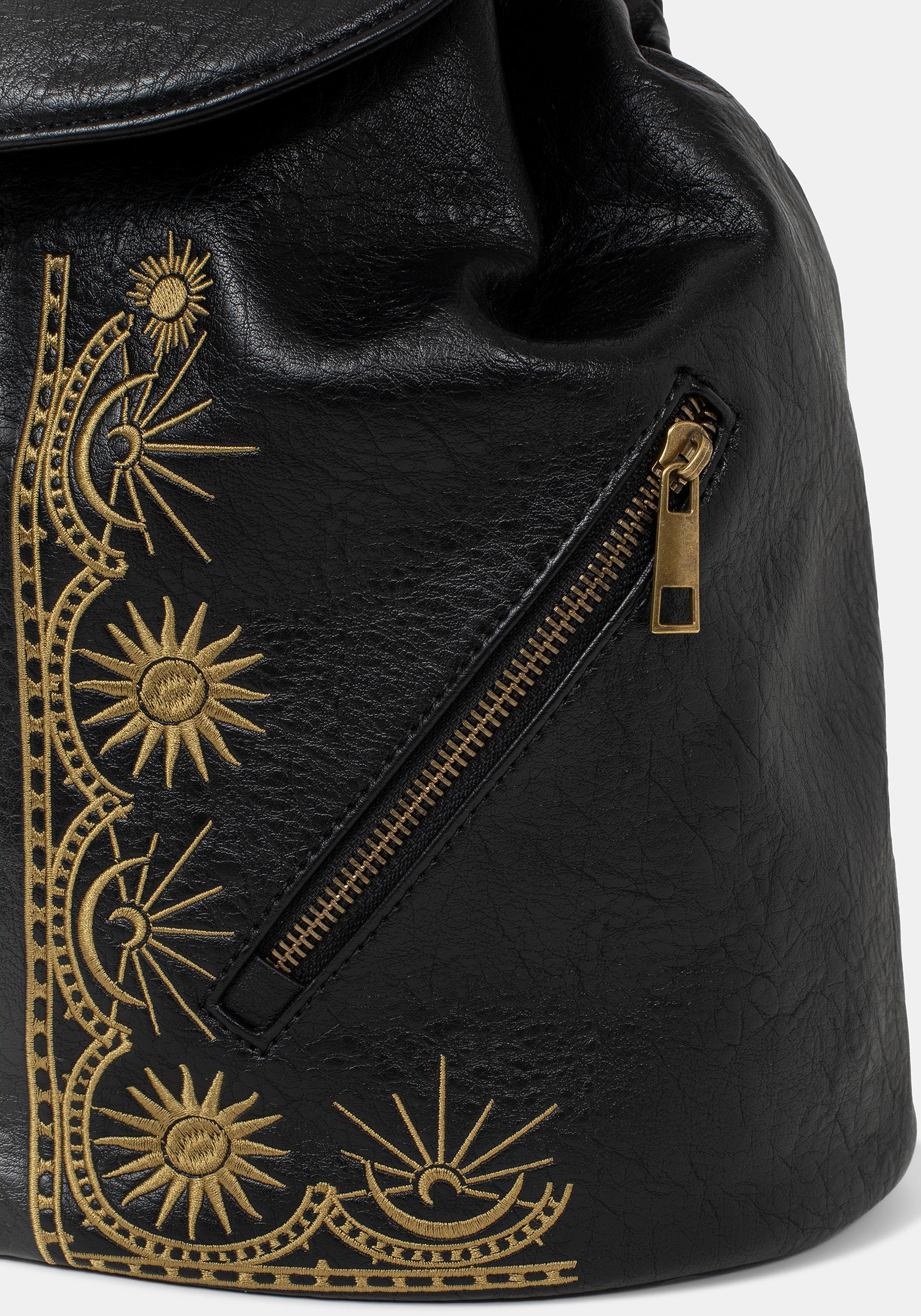 Lunara Celestial Embroidered Backpack – Disturbia