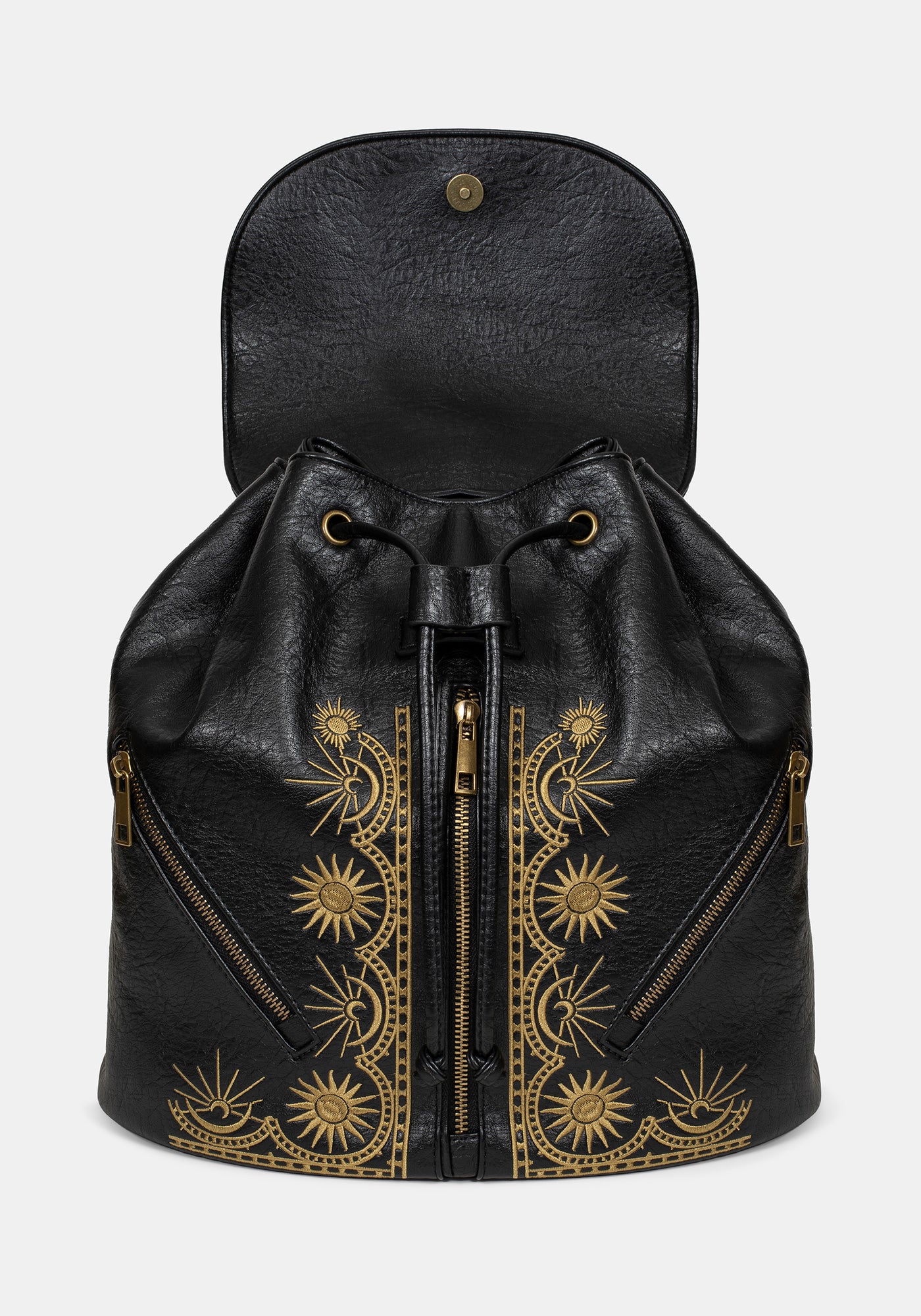 Lunara Celestial Embroidered Backpack – Disturbia