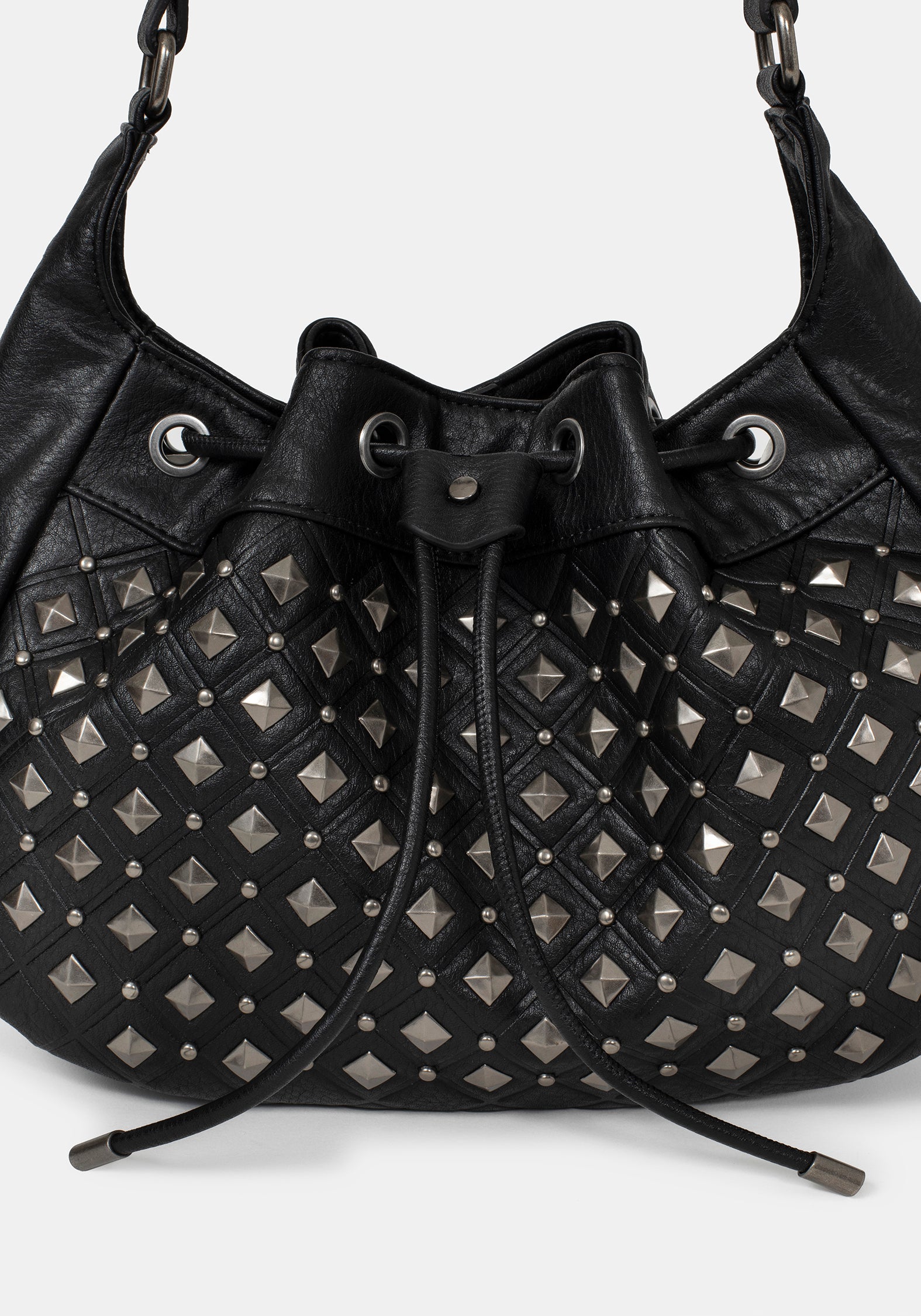 Dolora Studded Bucket Bag