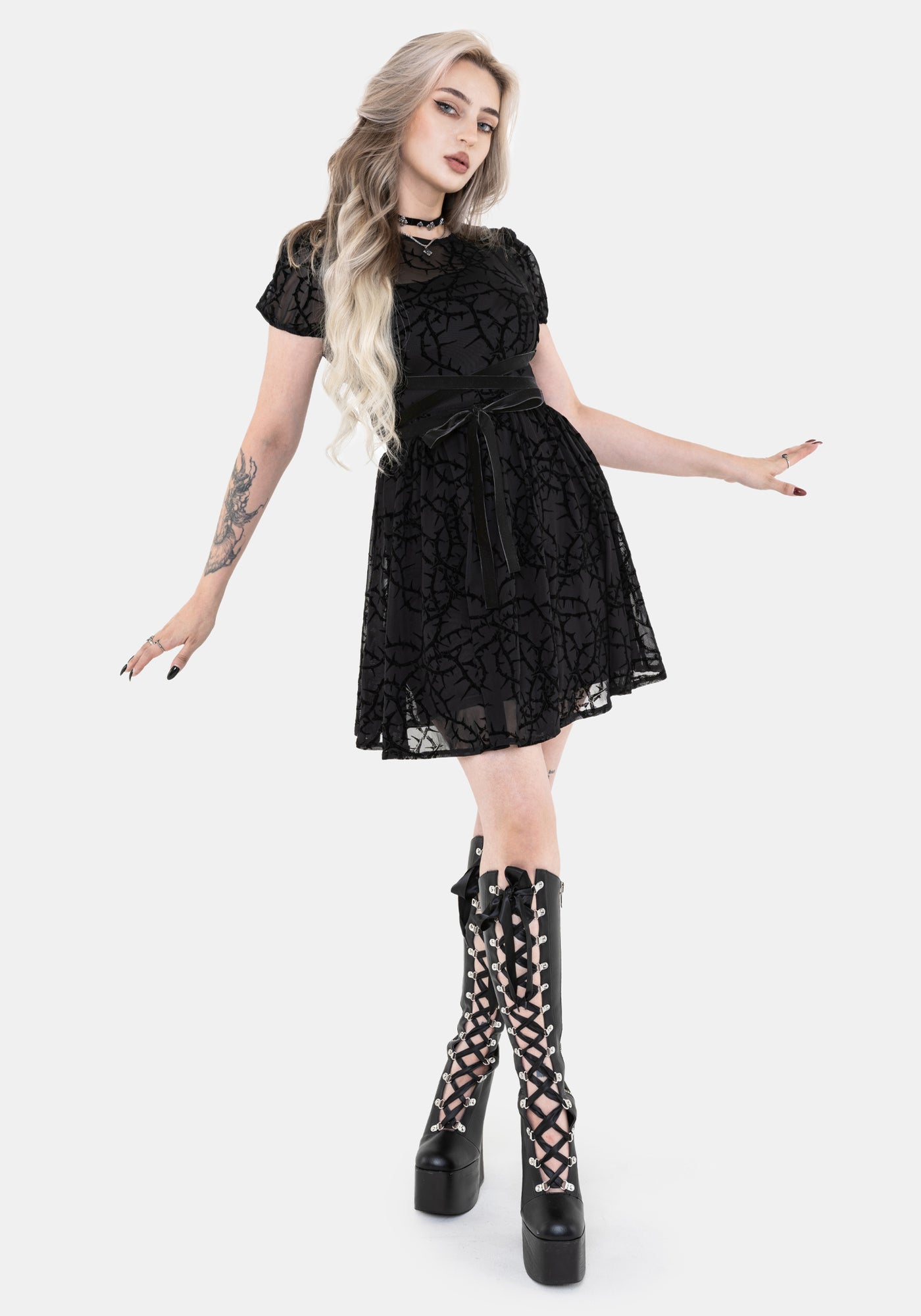 Zaphira Skinny Wrap Harness – Disturbia