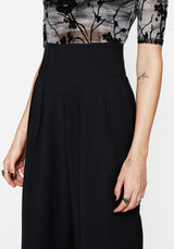 Brenna Corset High Waist Wide Leg Trouser