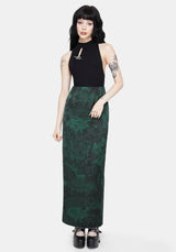 Solara Toile Print Maxi Skirt