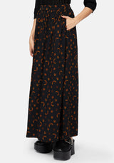 Elura Celestial Print Maxi Skirt