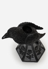 Lurk Raven Candle Stick Holder