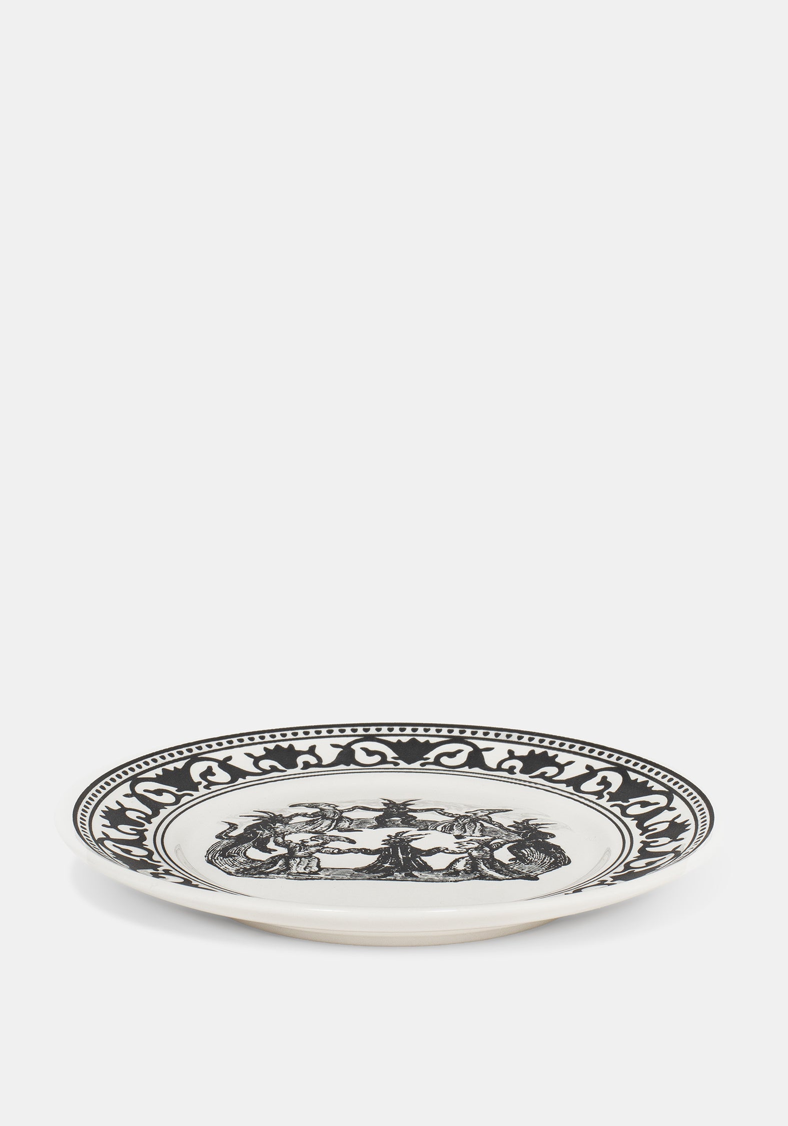 Woodcut Medieval Trinket Dish