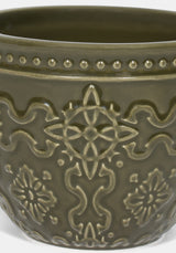 Ashwyn Witches Tile Debossed Mug (Green)