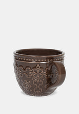 Ashwyn Witches Tile Debossed Mug (Brown)