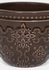 Ashwyn Witches Tile Debossed Mug (Brown)