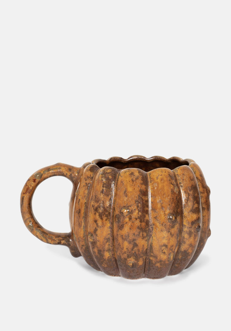 Wickhollow Gourd Mug - Orange