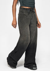 Zena Ombre Relaxed Wide Leg Jean