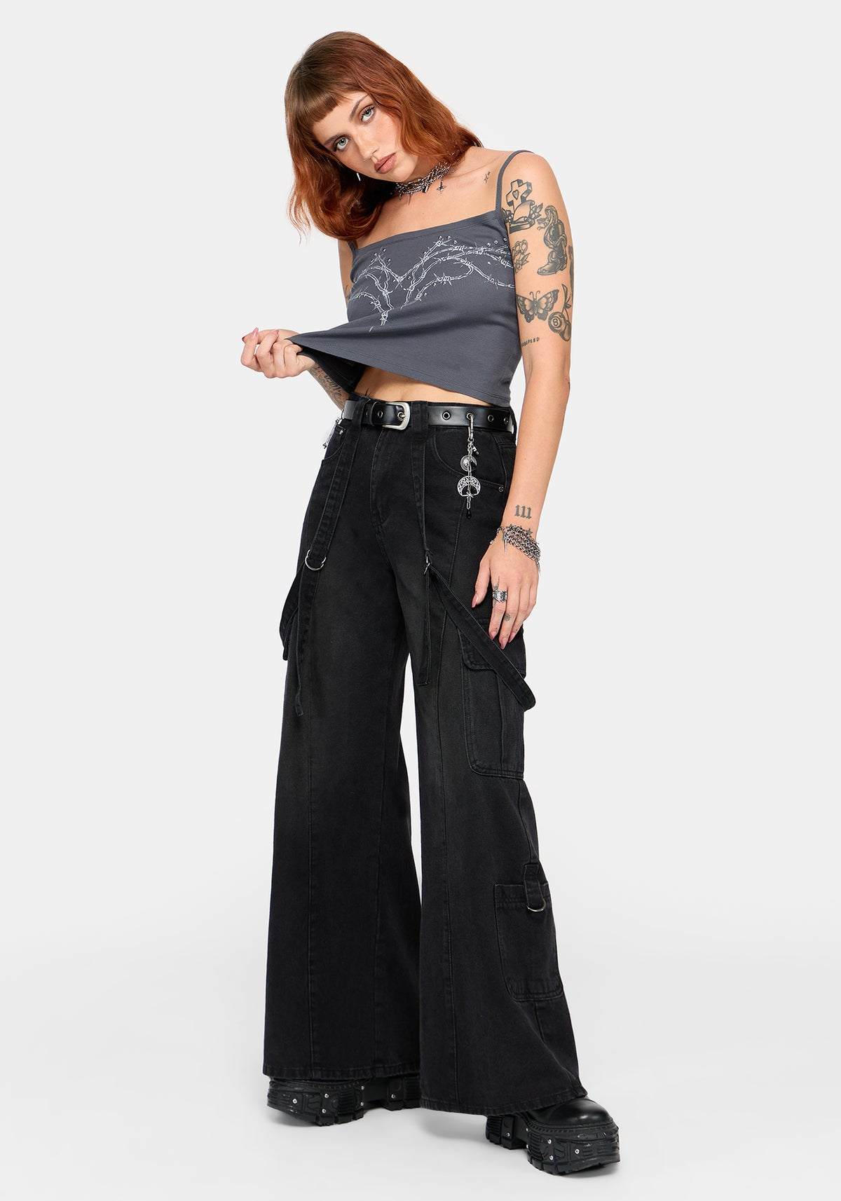 Rae Utility Relaxed Wide Leg Jean