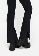 Vera Baby Boot Split Hem Flared Jeans