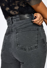 Occult Embroidered Straight Leg Jeans