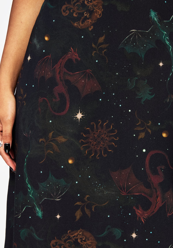 Meadowflowers Floral Print Tiered Midaxi Cami Dress