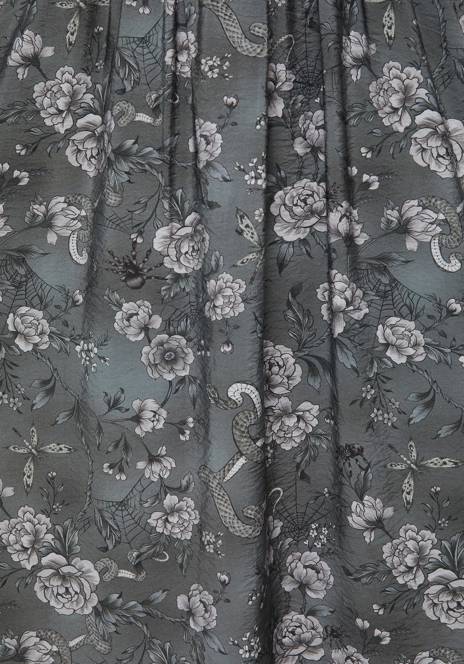 dark grey floral dress Grey Floral Dresses for Women