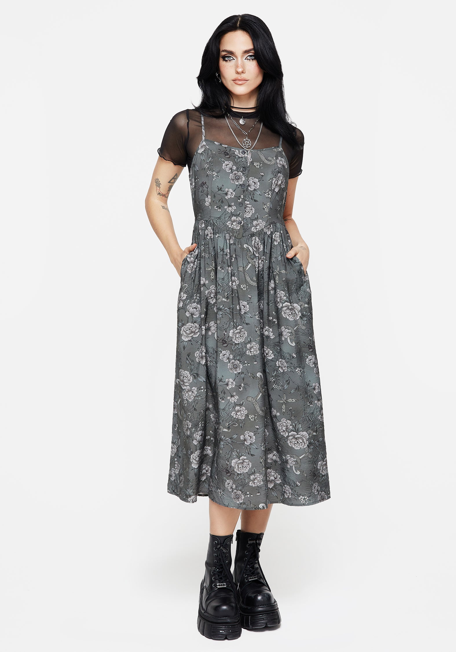 camisole midi dress EMILY LACE TRIM It Makes Slipping In And Out Of The Dress A Breeze Asgosdo Women Cami Dresses V