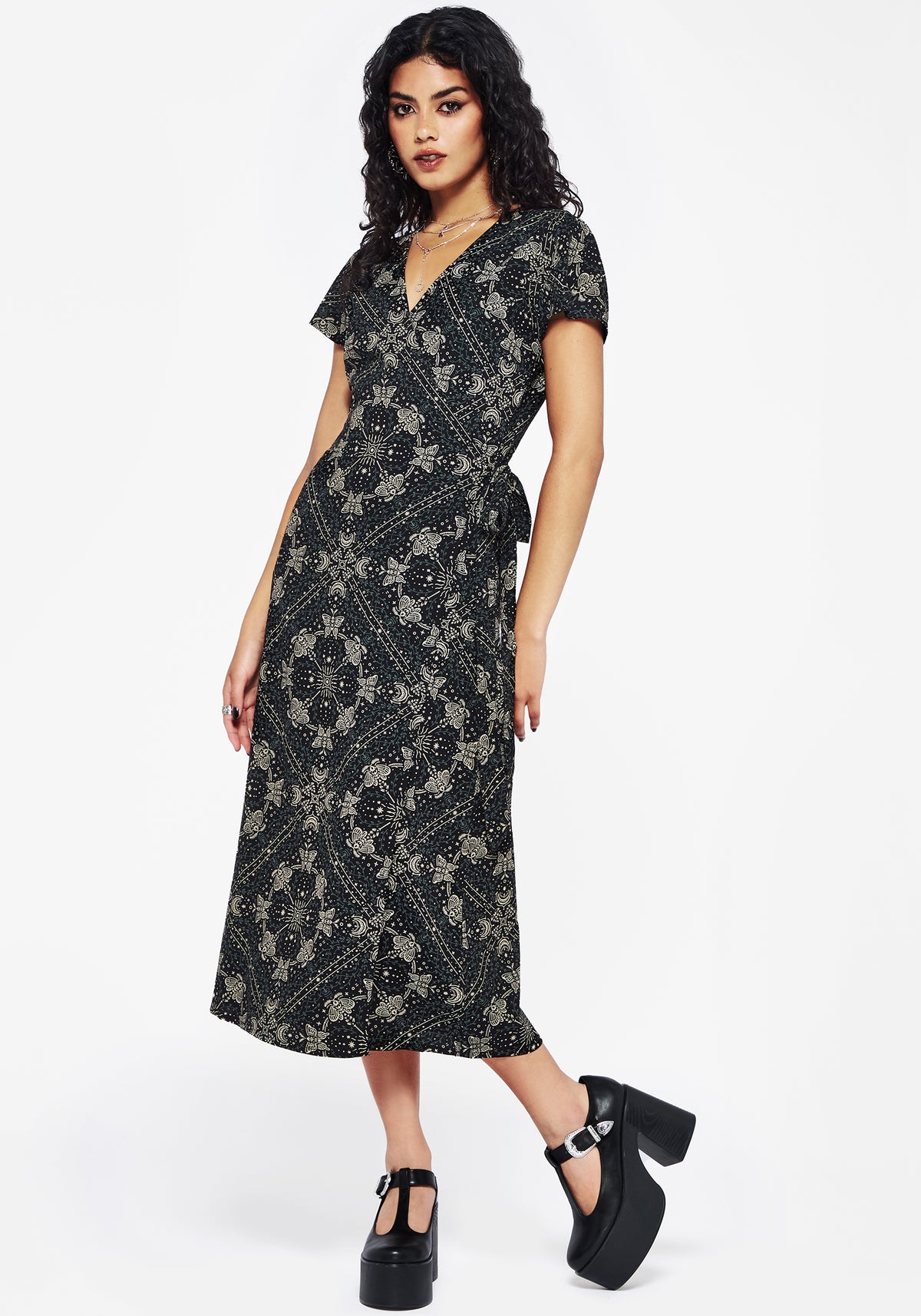Wrap Dresses | Disturbia - Shop Women's Gothic, Alternative & Dark Romantic Fashion, Accessories & Homeware Wrap Dresses | Disturbia - Shop Women's Gothic, Alternative & Dark Romantic Fashion, Accessories & Homeware