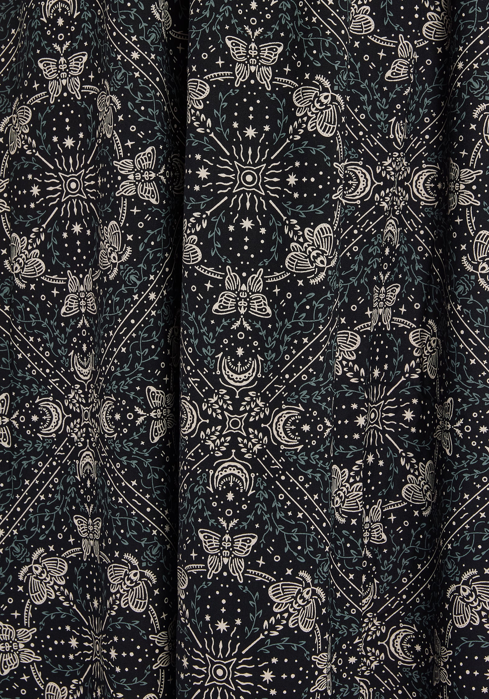 Poem Moth Printed Cami Midaxi Dress