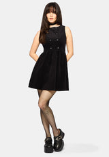 Mournia Cord Button Up Mini Dress