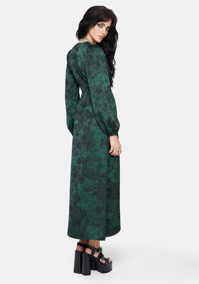 Solara Toile Print Maxi Dress – Disturbia Solara Toile Print Maxi Dress – Disturbia