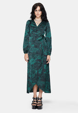 Solara Toile Print Maxi Dress