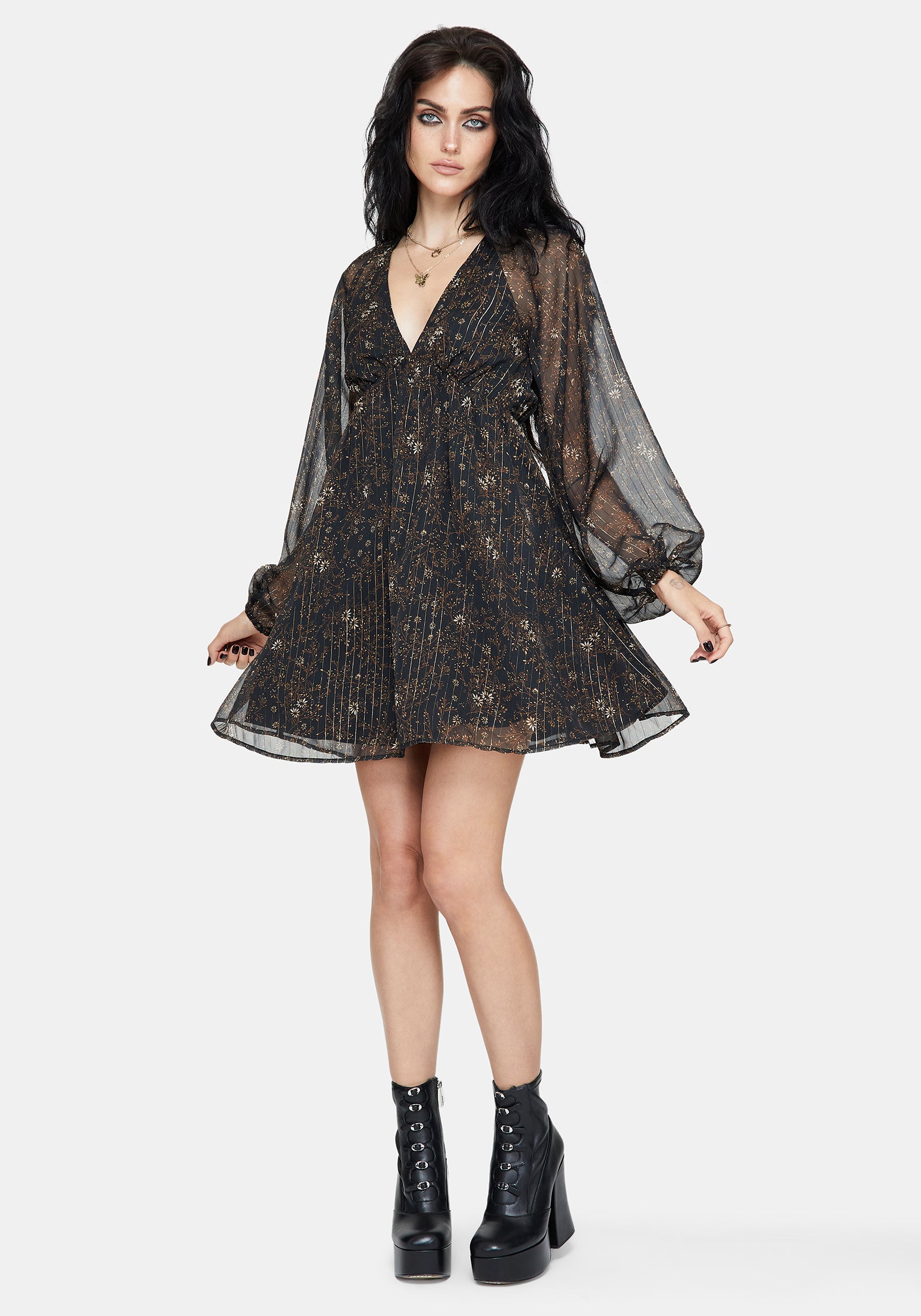 floral stripe mini dress Verandah Sage Green Floral Hand Draped Mini Dress