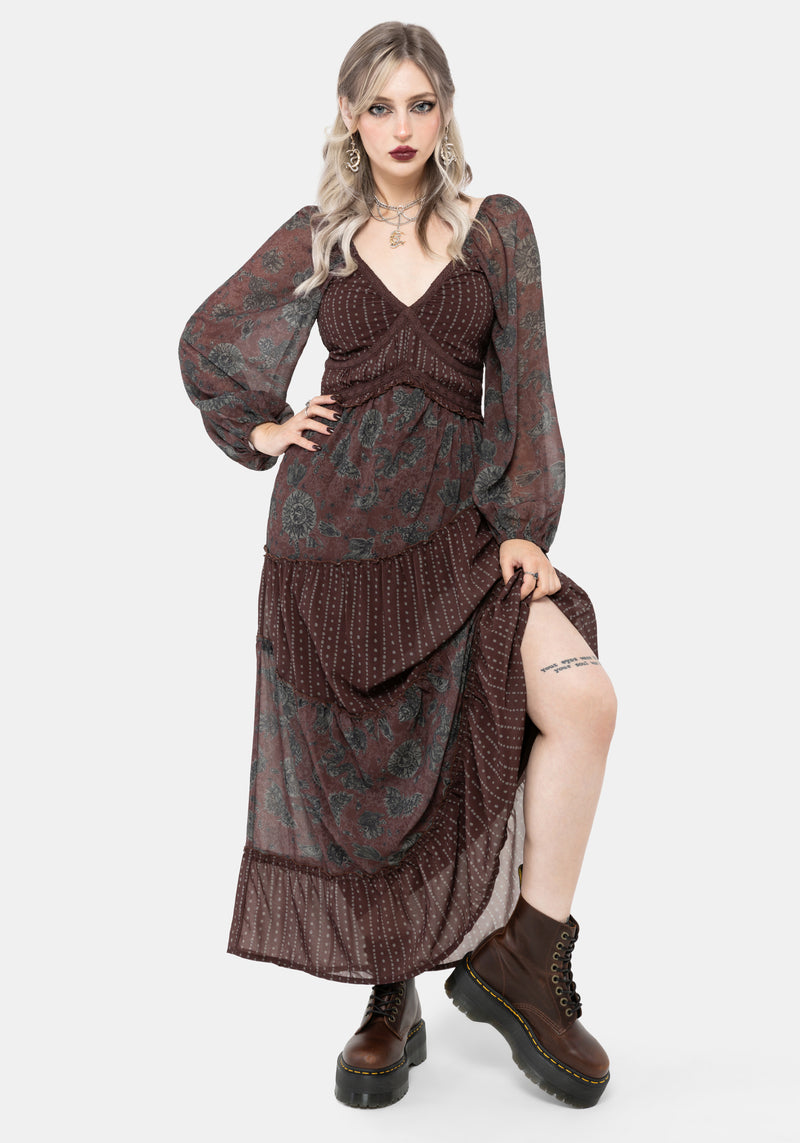 Pact Paisley Maxi Dress Disturbia Pact Paisley Maxi Dress Disturbia