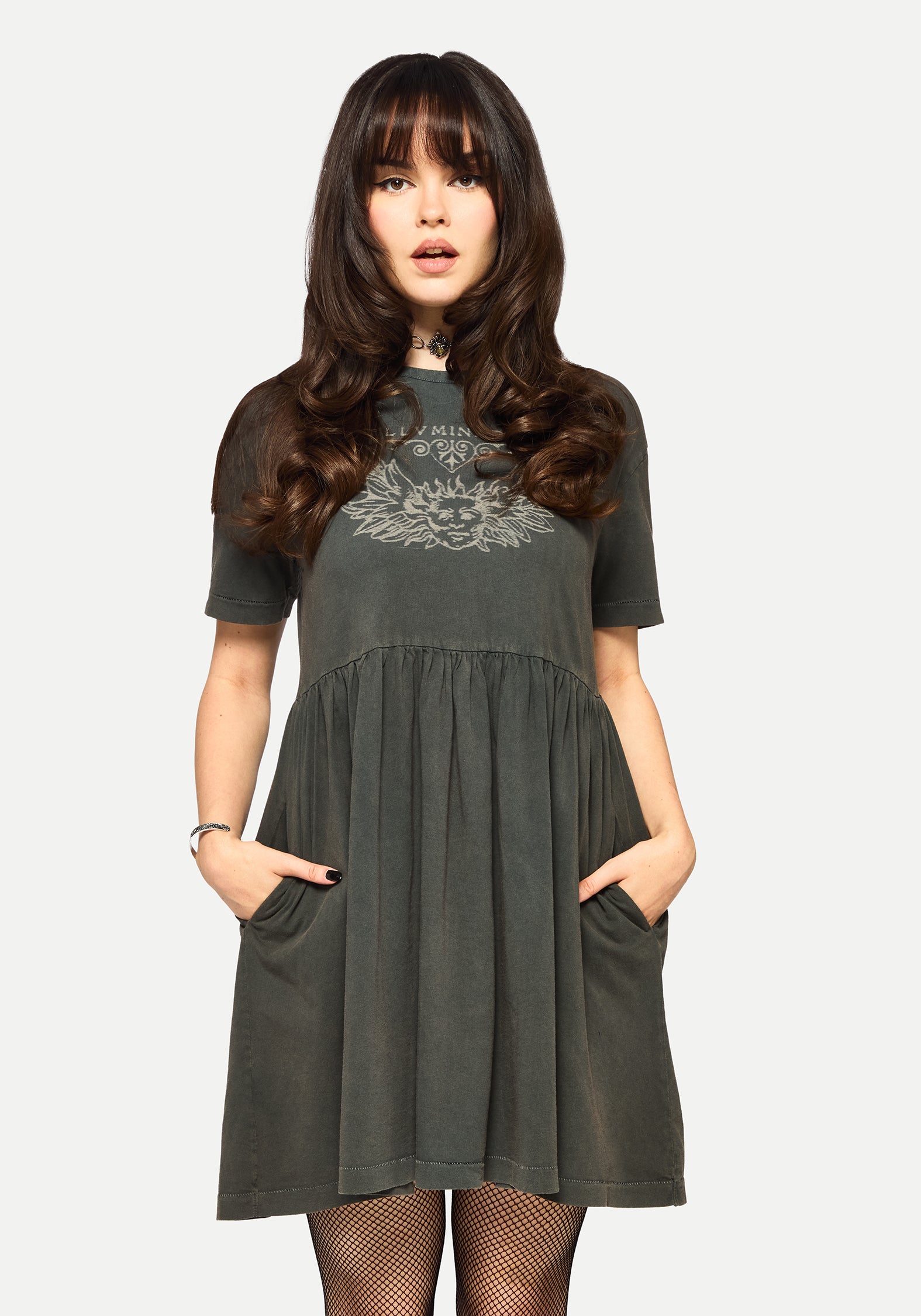 disturbia skater dress Mystify Embroidered Skater Mini Dress