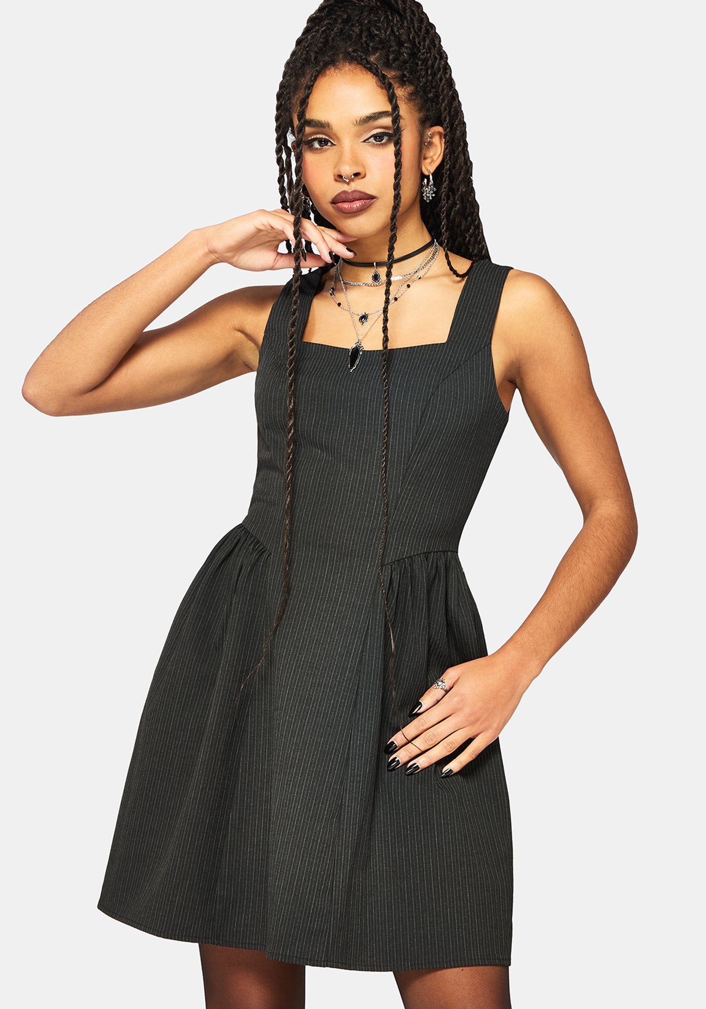 Cairn Stripe Corset Mini Dress – Disturbia