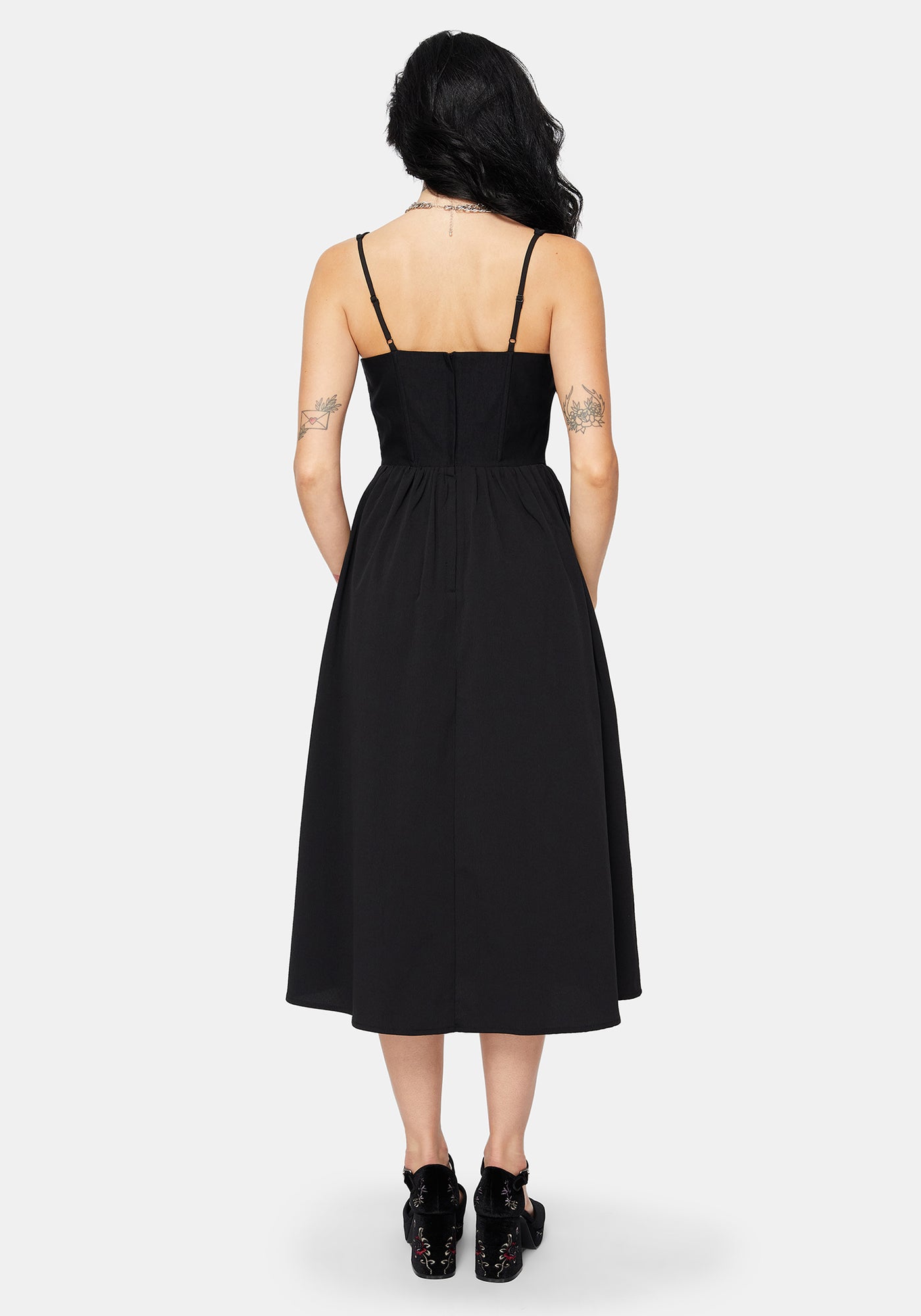 Miranda Midi Corset Dress Disturbia Miranda Midi Corset Dress Disturbia