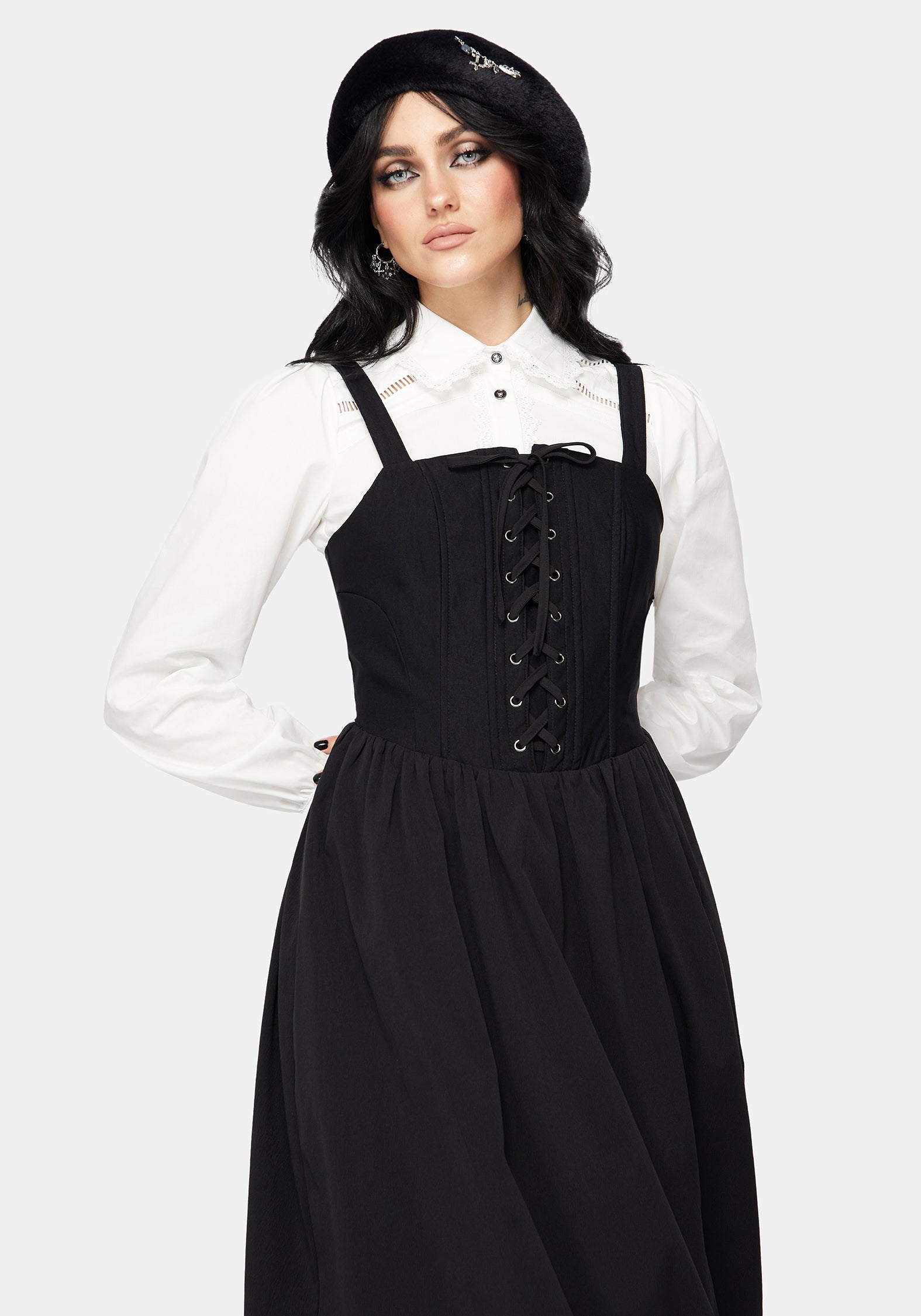 Miranda Midi Corset Dress – Disturbia